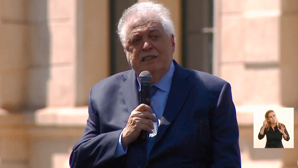 El ministro de Salud participó del acto en Rosario. El ministro de Salud participó del acto en Rosario.
